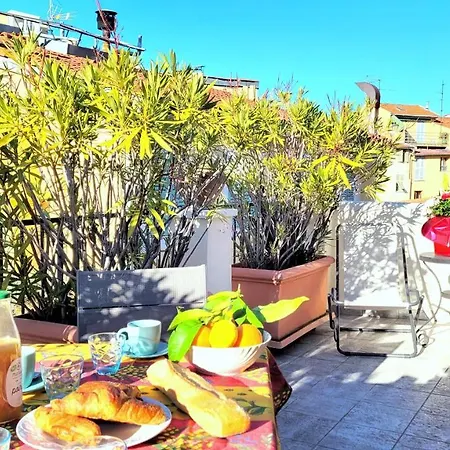 De Charme Niçois - 2 Chb&2 Sdb - Ac - Terrasse - Vieux