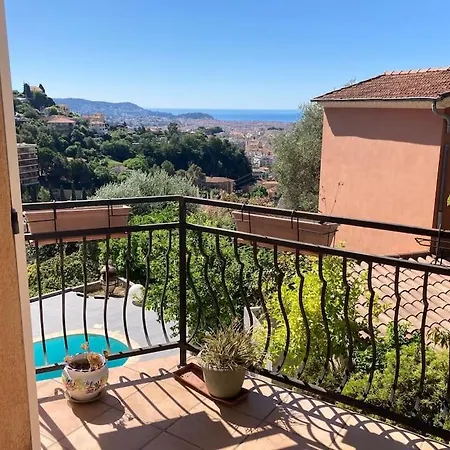 Avec Piscine Et Vue Magnifique Sur Nice