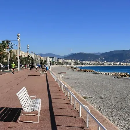 Nice, 100m Sea, 1 Bedroom, Promenade Des Anglais Apartment Nice
