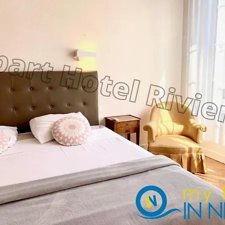 Riviera - Grimaldi - Carre D'or - Bigger 1 Bedroom Ac - Balcony - 5mn Promenade Des - Balcon Palais Alphonse Karr 1 * 尼斯