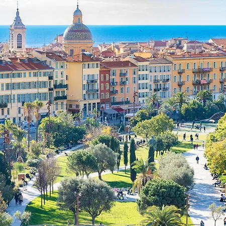 Le Jean Jaures - Refait A Neuf, Lumineux, Long Balcon, Jolie Vue, Wifi, Coeur Vieux-nice Lägenhet Nice