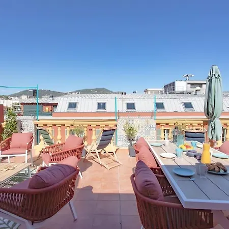 #48 Jean Floor Terrace 5min Walk Sea Ac * Nice