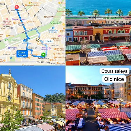 Apartment Magnifique Cosy Studette Renove Hyper Centre Wifi Tram Nice