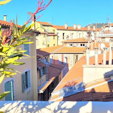 De Charme Niçois - 2 Chb&2 Sdb - Ac - Terrasse - Vieux Nice