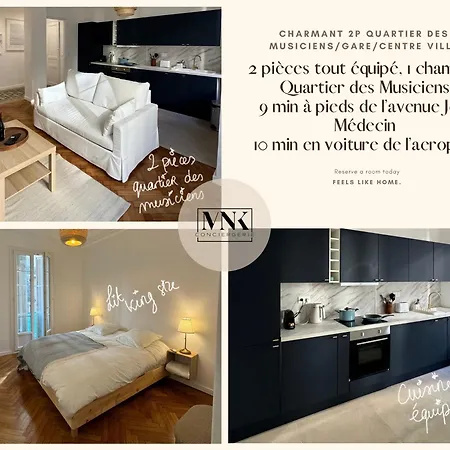 !new! 2p Au Coeur De Nice, Gare Et Centre Apartment *