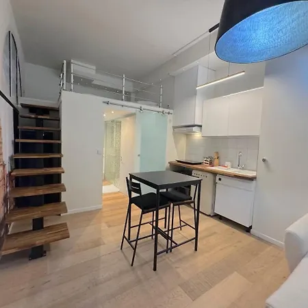 公寓 Mezzanine - Clim Wifi Famille 尼斯