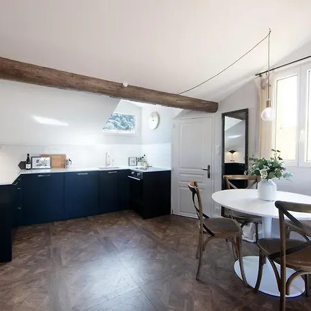 Apartament Cocoon Loft - Magnifique Loft Sous Toit, Refait A Neuf, Vues Splendides, Clim, Wifi Nicea