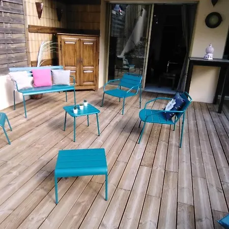 Nice- Gairaut - Jardin Prive- Grand F1 Lumineux-piscine Collective Lejlighed Nice
