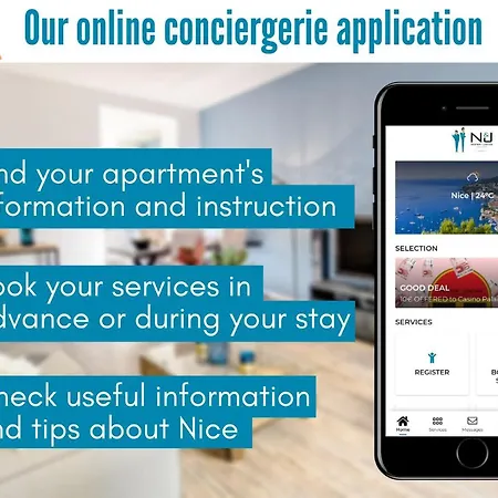 Apartment Nestor&jeeves - Zen - - Very Close Beaches Nice