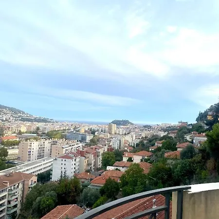 02 Vue Panoramique -wifi- Parking Prive -nice Appartement Nice