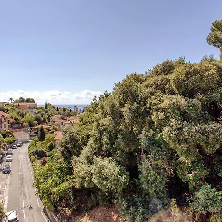 L36 Sea View Terrace 10min Walking To Sea/parking & Ac Appartamento Nizza