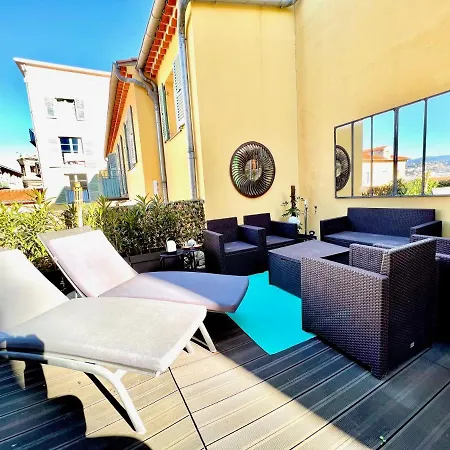 Apartamento Riviera - Terrasse Loft De La Providence - Vieille - Esprit Loft En 2 Pices Ac *