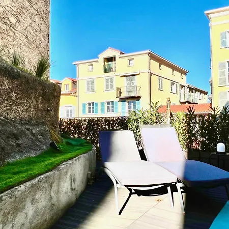 Riviera - Terrasse Loft De La Providence - Vieille - Esprit Loft En 2 Pices Ac *