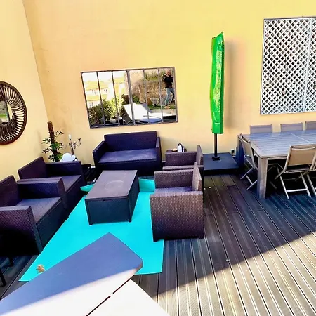Riviera - Terrasse Loft De La Providence - Vieille - Esprit Loft En 2 Pices Ac Apartamento