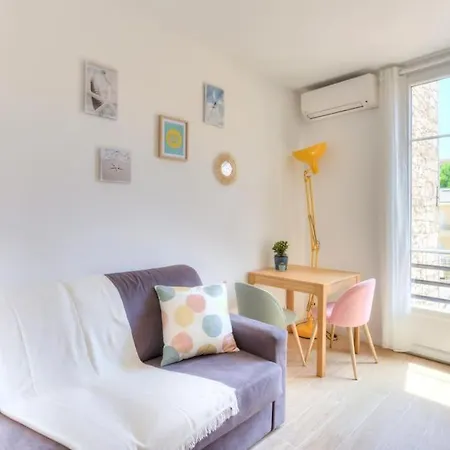 #40 Studio Richelmi- Ac Balcon 10mns Port 15mns Monaco Apartment *