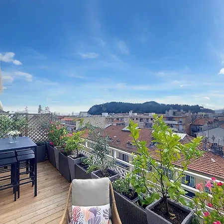 Nestor&jeeves - Sun Deck Terrace - Floor Appartement Nice