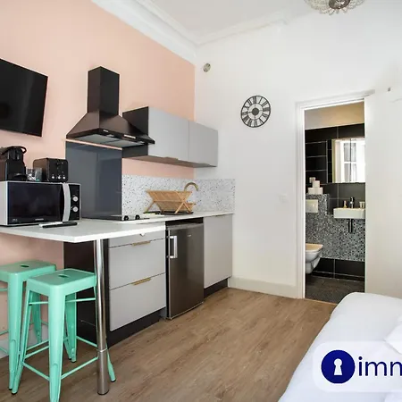 Charming Air-conditioned With Balcony Nice
