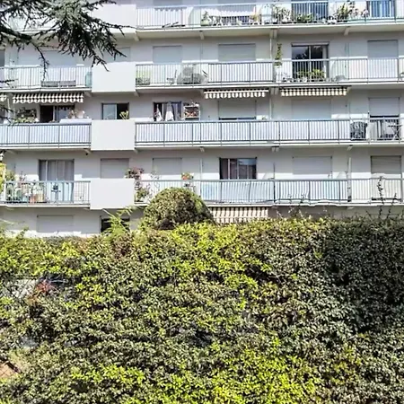 Bas Cimiez- Coquet F1, Climatisee, Parking Apartamento
