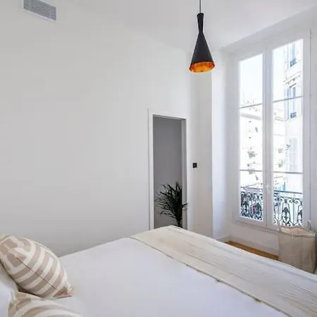 Апартаменты Elegant T2 Renove 4 Pers, Centre Nice, Climatise Ницца