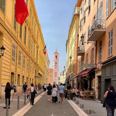 Lejlighed 2 Pieces Dans Le Vieux - A 3 Min De La Et Du Celebre Cours Saleya Nice