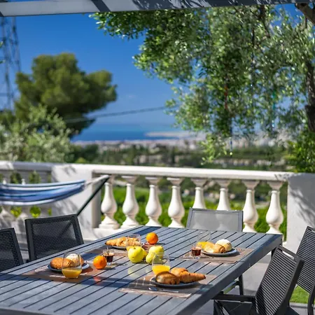 Vue Mer, Terrasse Et Villa Nice