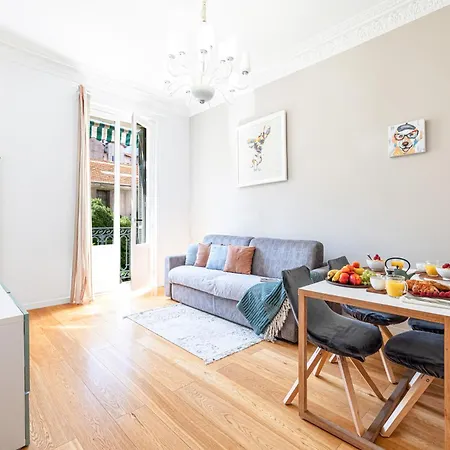 Joffre 49-d - Charming 2 Bedroom - Carre D'or Apartman Nizza