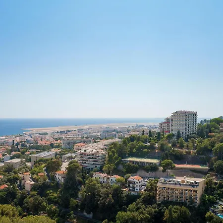 Apartment Renting - Abbaye - Luxury Penthouse Sea View Pool Tennis Parking Nice