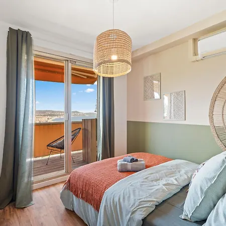 Apartment Renting - Abbaye - Luxury Penthouse Sea View Pool Tennis Parking *