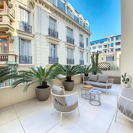 Apartment Nestor&jeeves - Palmiers Terrasse - - Terrace *