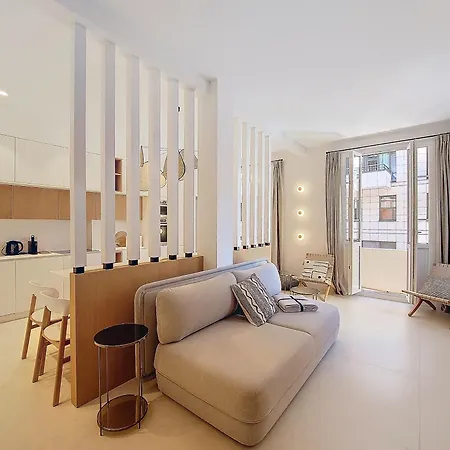 Nestor&jeeves - Palmiers Terrasse - - Terrace Apartment