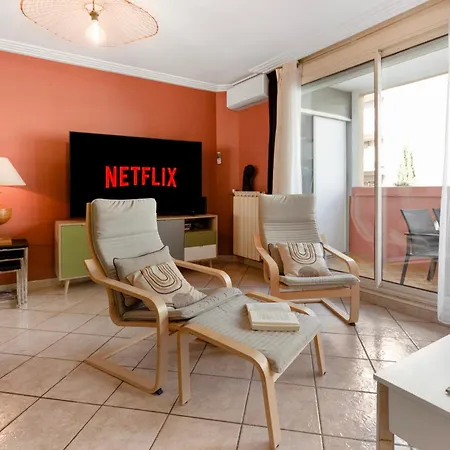 Le Nala - Spacious - Ac - Wifi - 10 Min From The Sea Apartment Nice