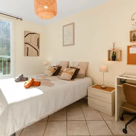 Apartamento Le Nala - Spacious - Ac - Wifi - 10 Min From The Sea Niza