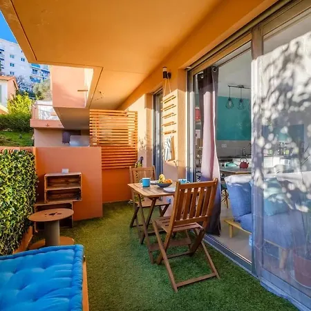 Calme Avec Terrasse Et Climatisation Daire Nice