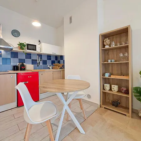 Plage, Promenade & Confort - Wifi, Ac, 4 Pers Apartment Nice