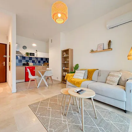 Plage, Promenade & Confort - Wifi, Ac, 4 Pers Apartment *