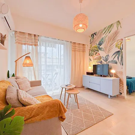 Plage, Promenade & Confort - Wifi, Ac, 4 Pers Apartment Nice