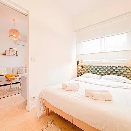 Plage, Promenade & Confort - Wifi, Ac, 4 Pers Apartment