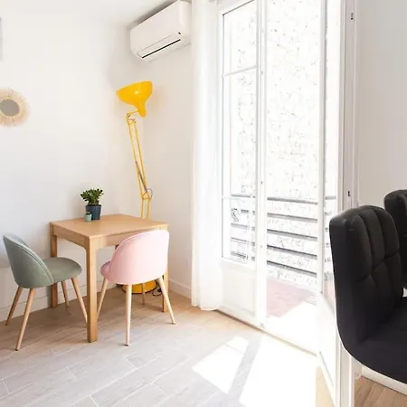 #40 Studio Richelmi- Ac Balcon 10mns Port 15mns Monaco Apartment
