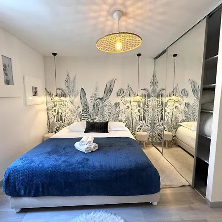 Riviera - Terrasse Loft De La Providence - Vieille - Esprit Loft En 2 Pices Ac Apartamento Niza