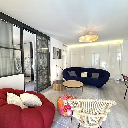 Riviera - Terrasse Loft De La Providence - Vieille - Esprit Loft En 2 Pices Ac * Niza
