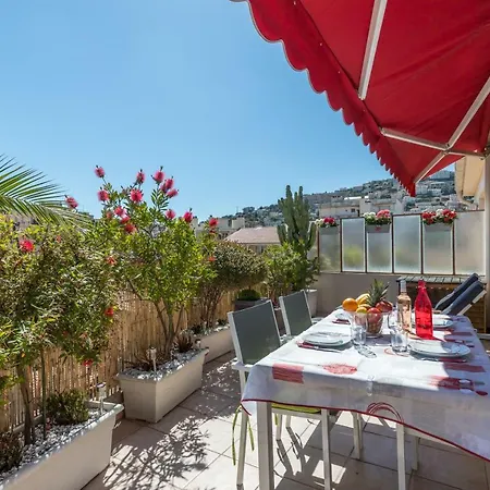 Appartement Le Mantega - F2 Moderne,centre Ville, 2 Grandes Terrasses,climatisation, Ascenseur *