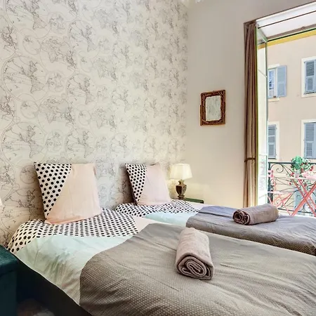 Le Philibert - Splendid, 6 Bedrooms, 12p, Port, Air Cond アパート ニース