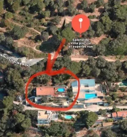 Splendide Piscine Et Superbe Vue Villa Nizza