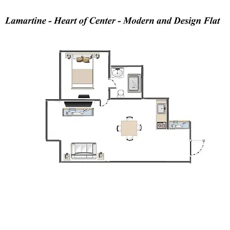 Appartamento Lamartine- Heart Of Center- Modern And Design Flat