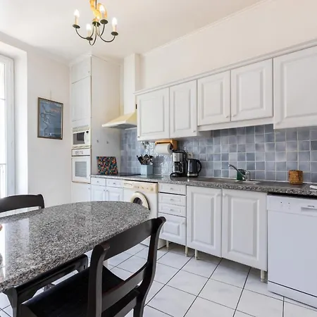 Appartement Large 2 Bdrs Downtown - 6 Pax & Ac Nice