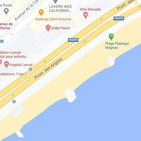 Apartment Climatise, 50 M De La Prom, Wifi Nizza