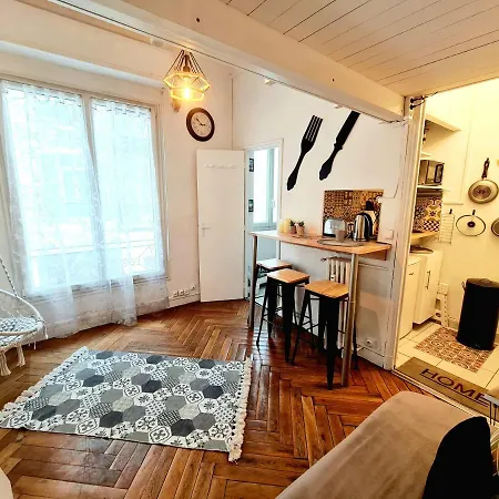 F1 Mezzanine Centre Nice, 1 A 4 Personnes, Quartier Liberation Apartment