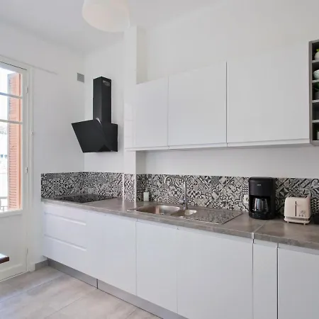Apartmán Nice, 58 M2 ! Superbe Climatise, 3 Couchages, Proche De La Promenade Des Et De La Gare !