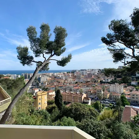 Nice, Grand Studio - Piscine - Terrasse Vue Mer