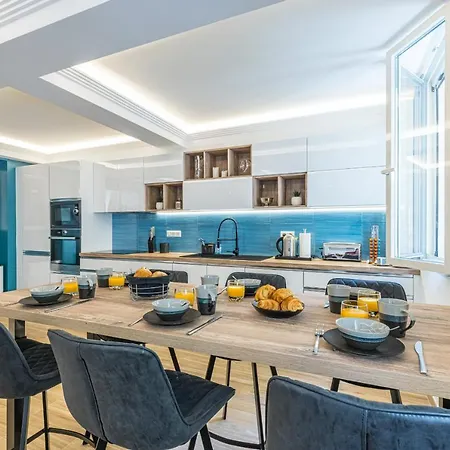 Luxury 3 Bdr Garden & Parking - Angels' Garden Ницца